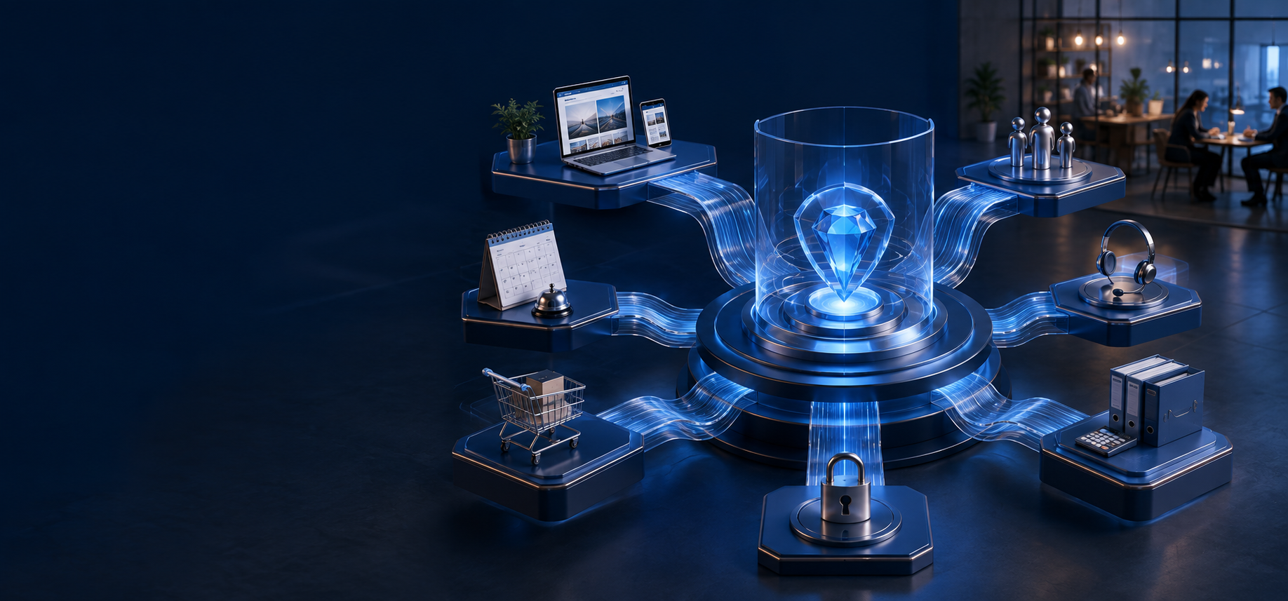 Sapphire I.C.D.S. connects digital business operations in one governed system